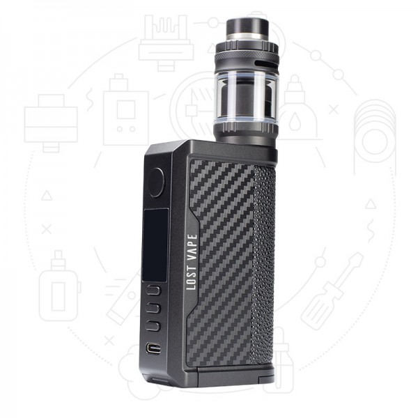 elfbar elfa kaufen Centaurus Q200 Mod by Lost Vape - 200w 18650 Dual Batteries E-cigarette